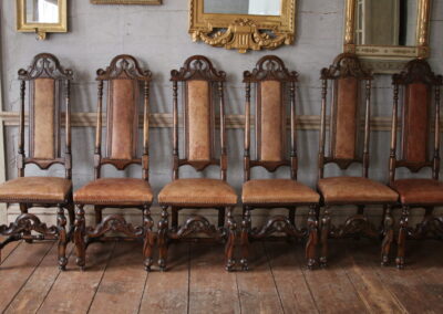 Item no 8, I6 baroque chairs