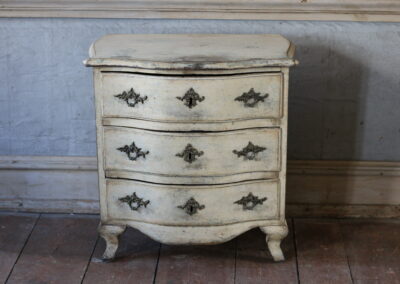 Item no 15, small Rococo chest of drawers